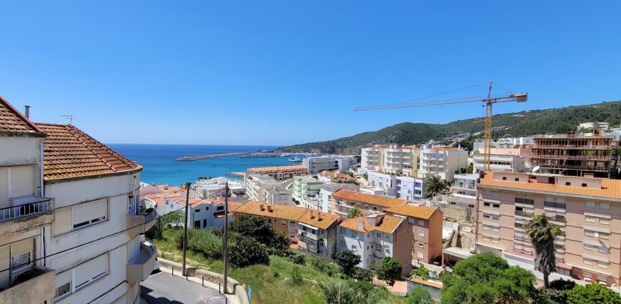 *Sea View* New 3 Bedroom Apt With Free Parking Sesimbra Esterno foto