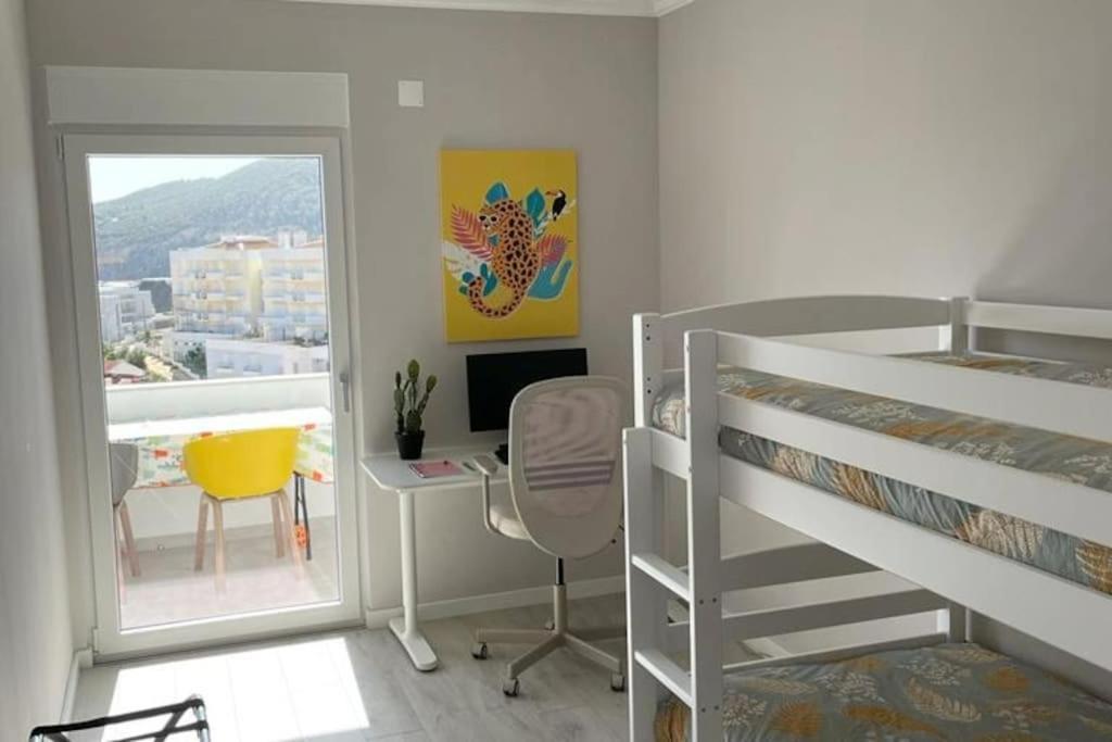 *Sea View* New 3 Bedroom Apt With Free Parking Sesimbra Esterno foto